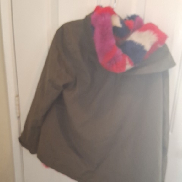 Olive Green Military Field Jacket - Picture 4 of 4